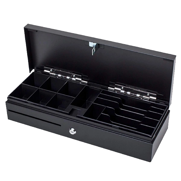 Cajón portamonedas compacto